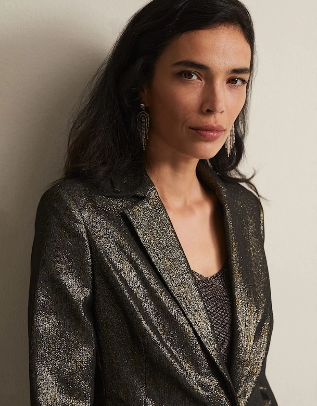 Ulrica Shimmer Blazer