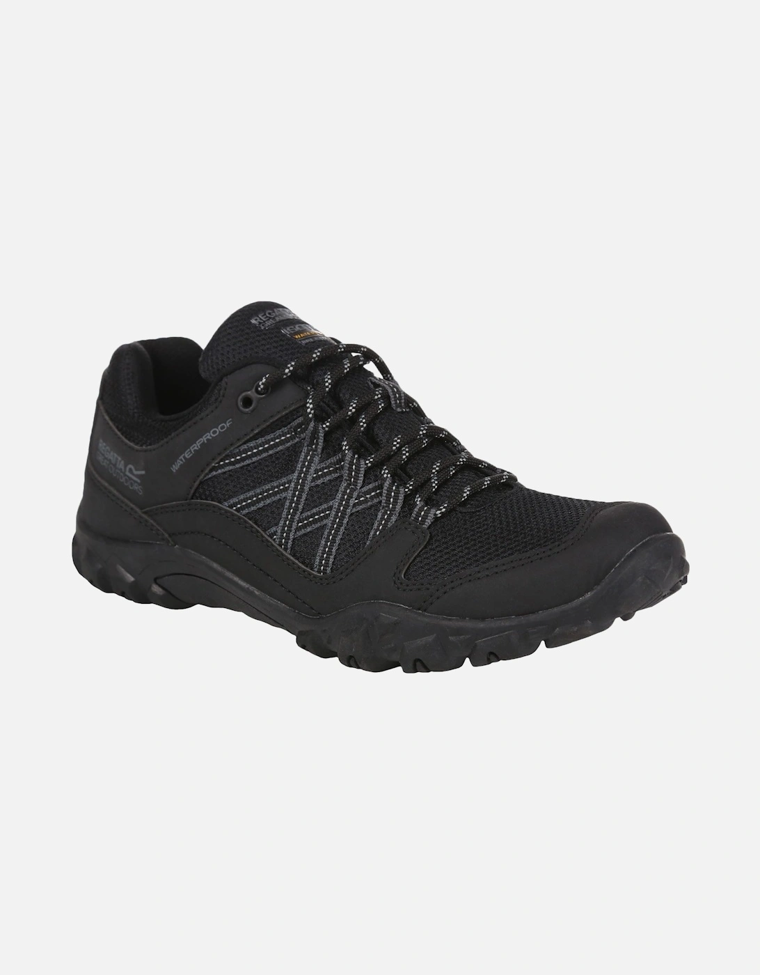 Mens Edgepoint III Walking Shoes - Black, 5 of 4