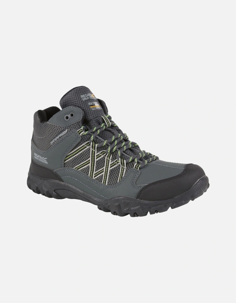 Mens Edgepoint Waterproof Walking Boots - Grey
