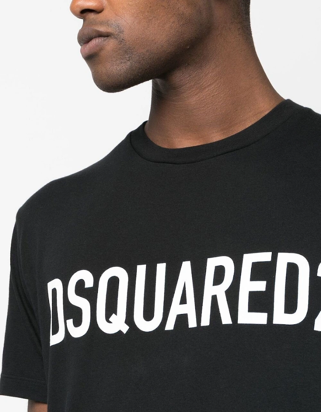 Slouch Logo-print T-shirt in Black