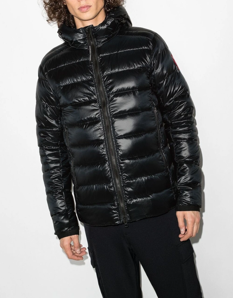 Crofton Padded Down Hooded Coat Black