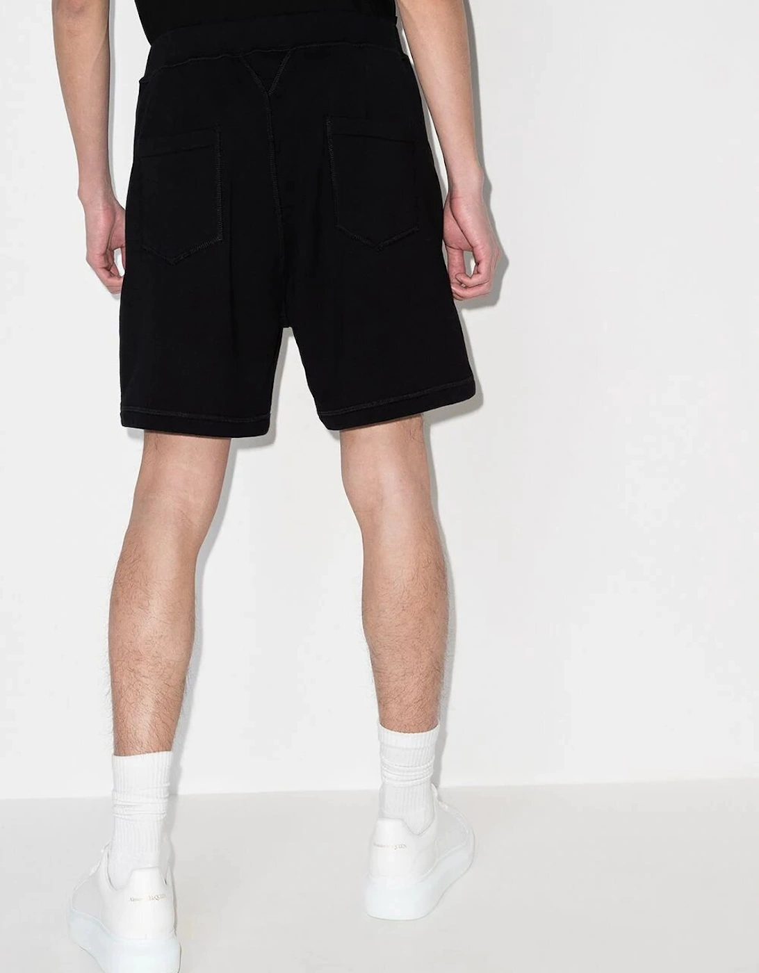 Icon Logo-Print Shorts Black