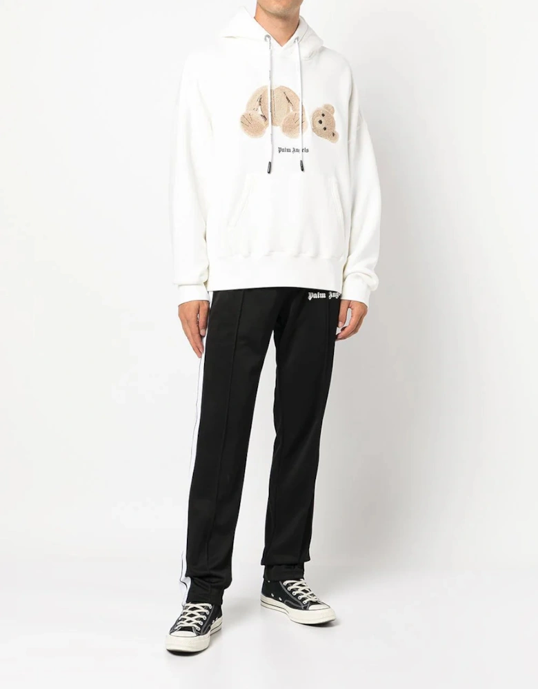 Bear-motif Hoodie White