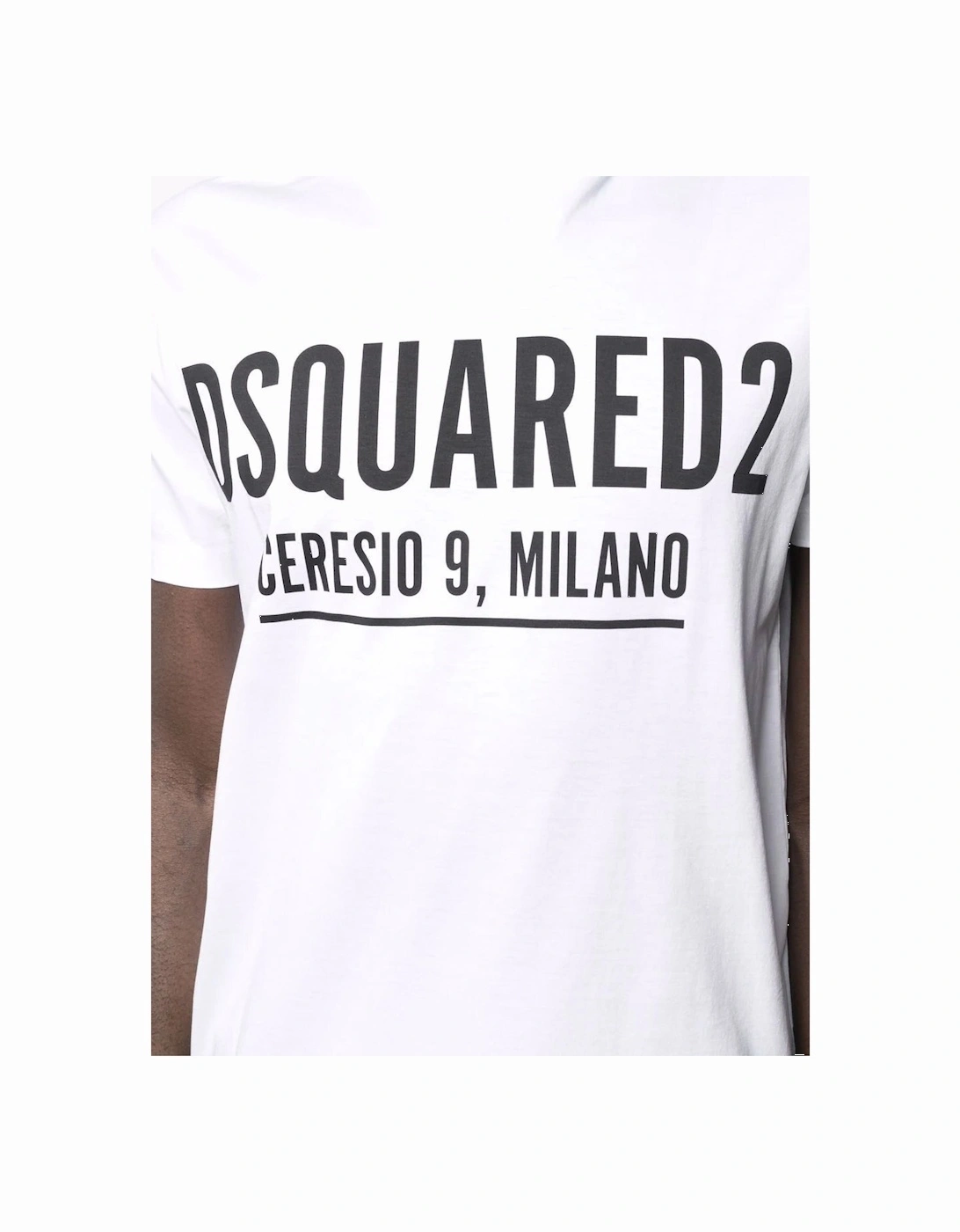 Ceresio 9 Logo-print T-shirt in White