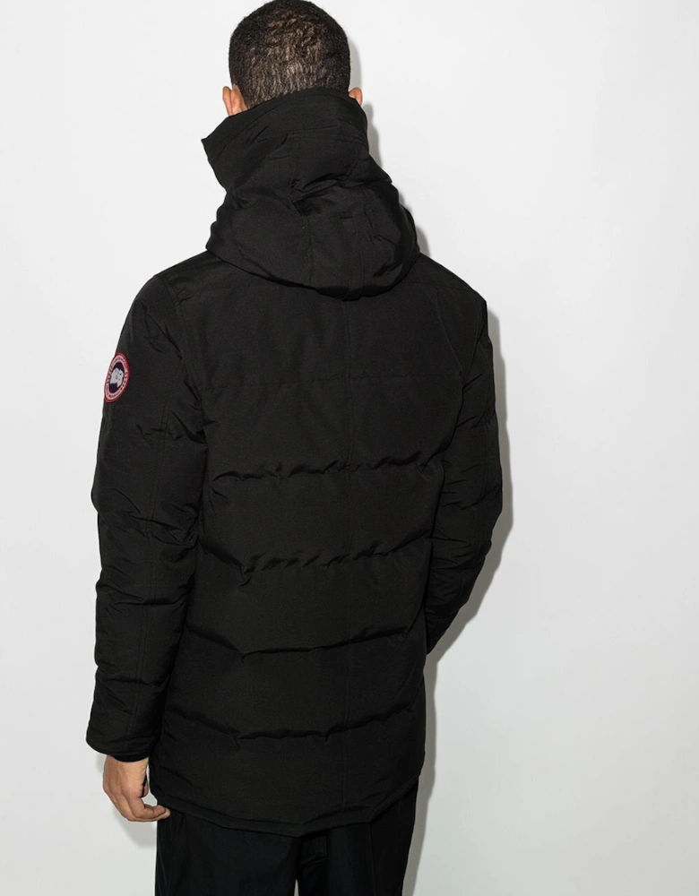 Carson Logo Patch Puffer Coat