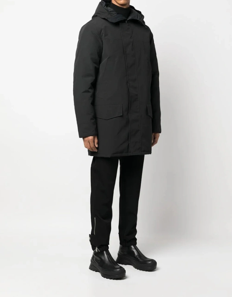 Langford Parka Coat Black