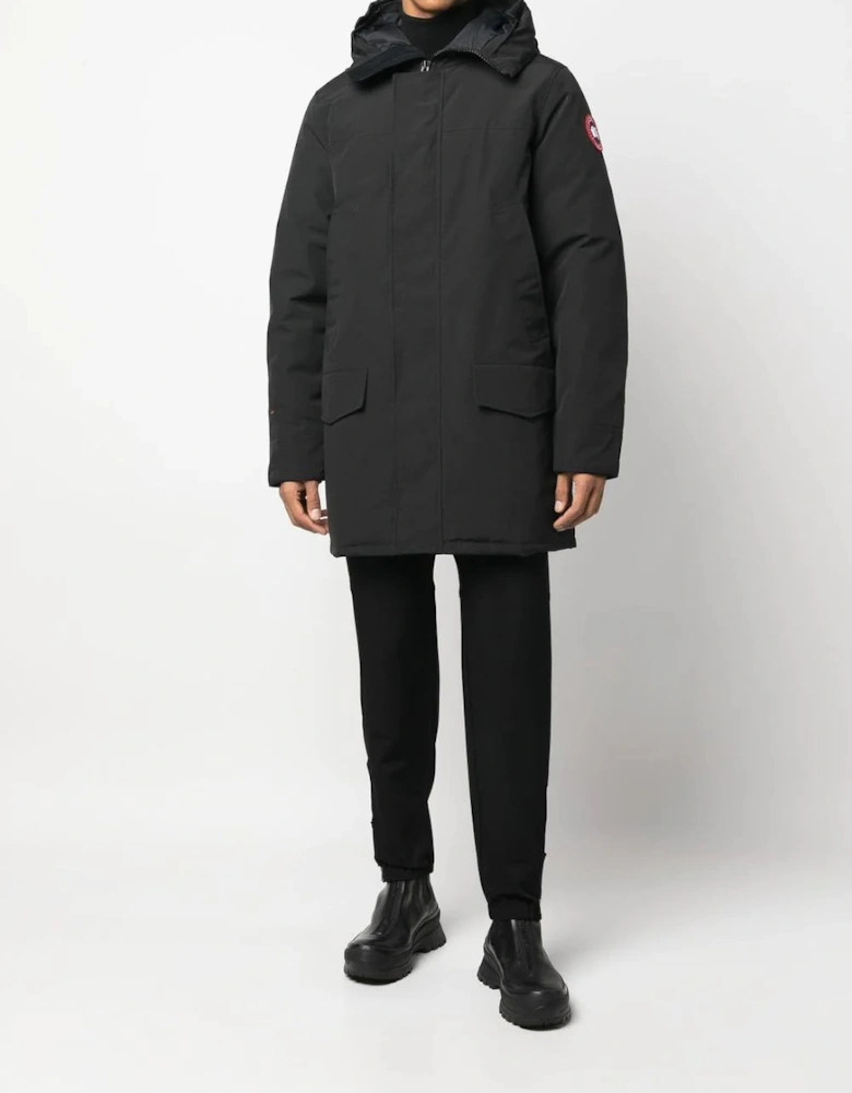 Langford Parka Coat Black