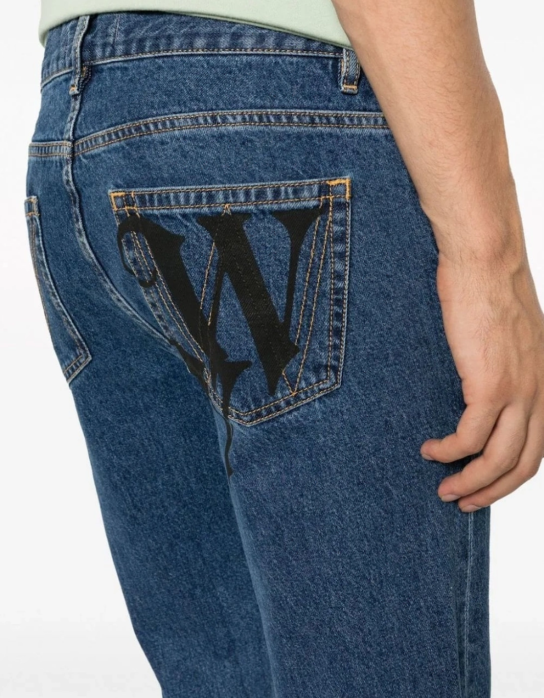 Spray VW Tapered Jeans Blue