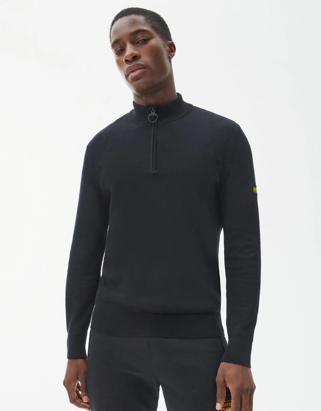 Cotton Mens Half Zip Sweatshirt, 8 of 7