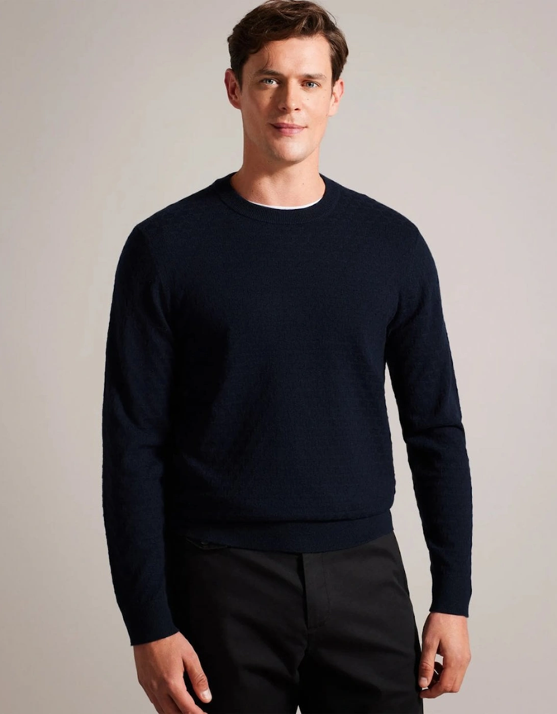 Loung Mens Long Sleeve T Knit Jumper, 7 of 6