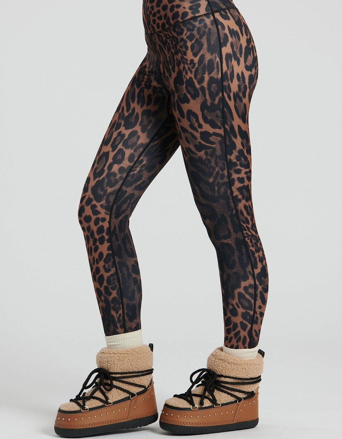 Base Layer Leggings In Leopard, 6 of 5