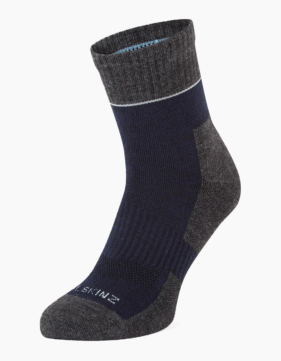 SealSkinz Sealskinz Morston Solo QuickDry Ankle Length Socks - Navy