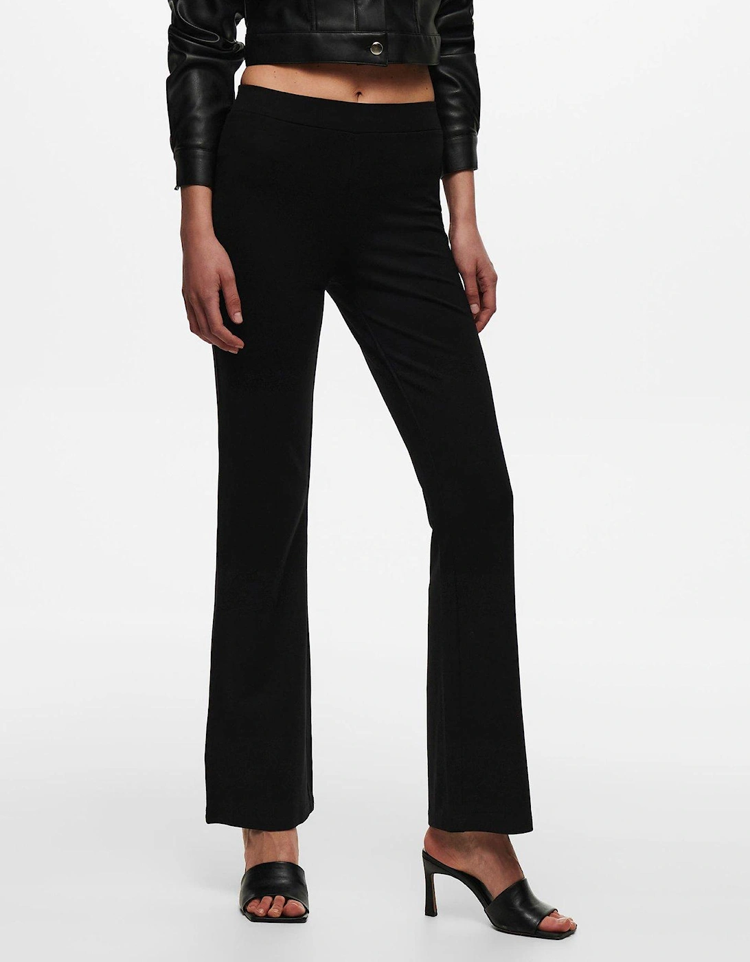 Flare Jersey Pant - Black, 7 of 6