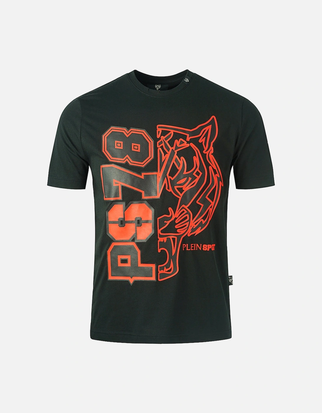 Plein Sport PS78 Design Logo Black T-Shirt, 3 of 2
