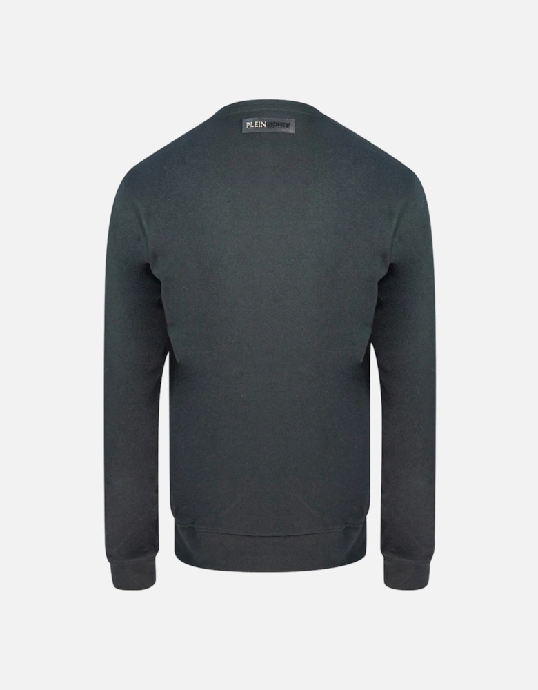 Plein Sport Natural Born Winner Logo Black Jumper