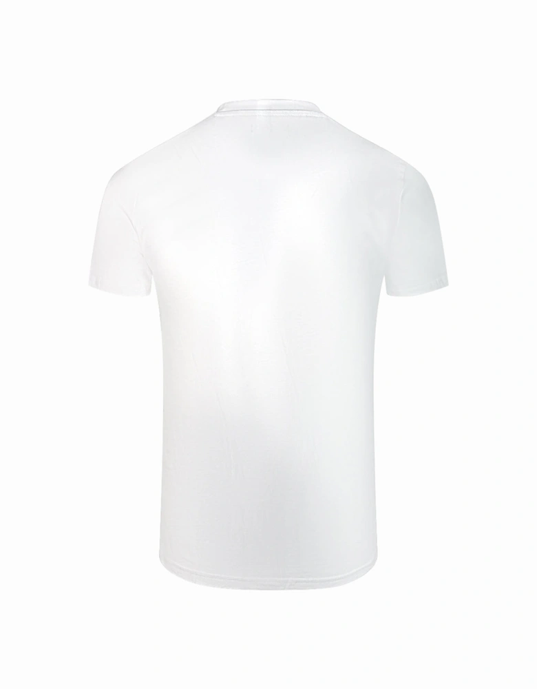 Cavalli Class Box Logo Box Logo White T-Shirt