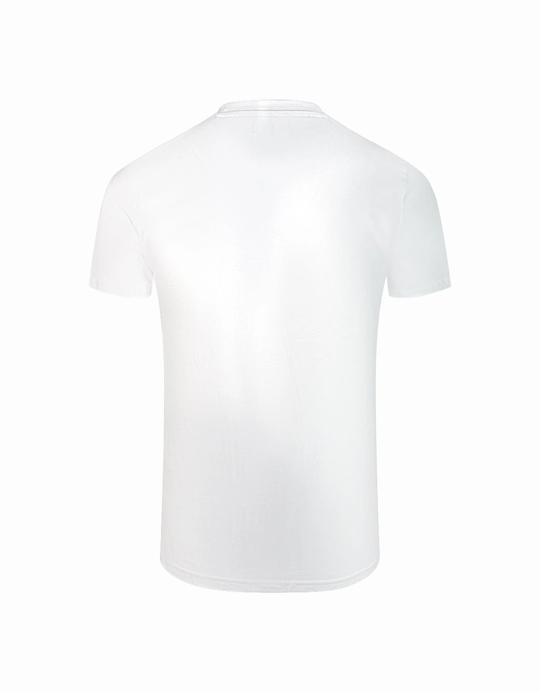 Cavalli Class Lightning Panther Design White T-Shirt