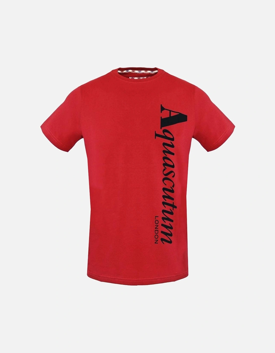 Vertical Logo Red T-Shirt, 3 of 2