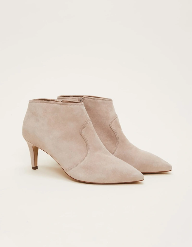 Panelled Shoe Boots
