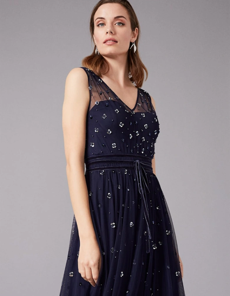 Marcia Sequin Tulle Dress