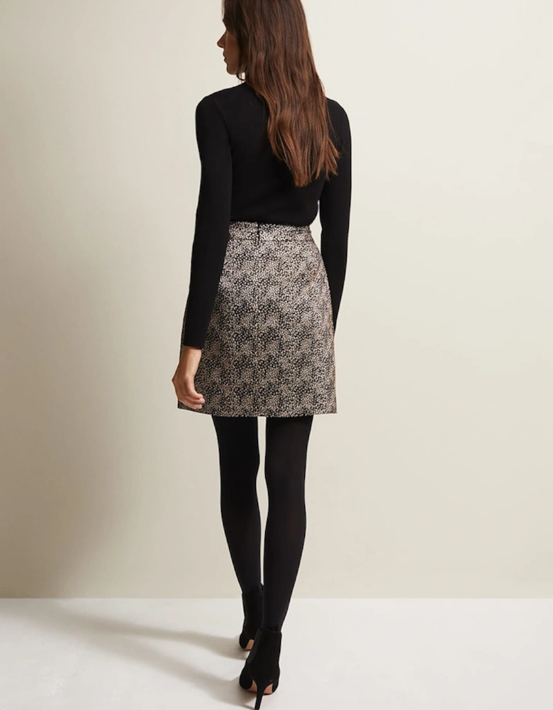 Kilah Jacquard Mini Skirt