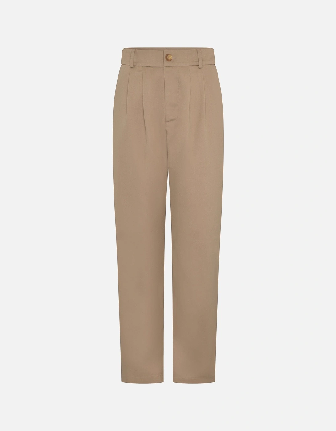 Cinnamon Relaxed Trousers in Beige