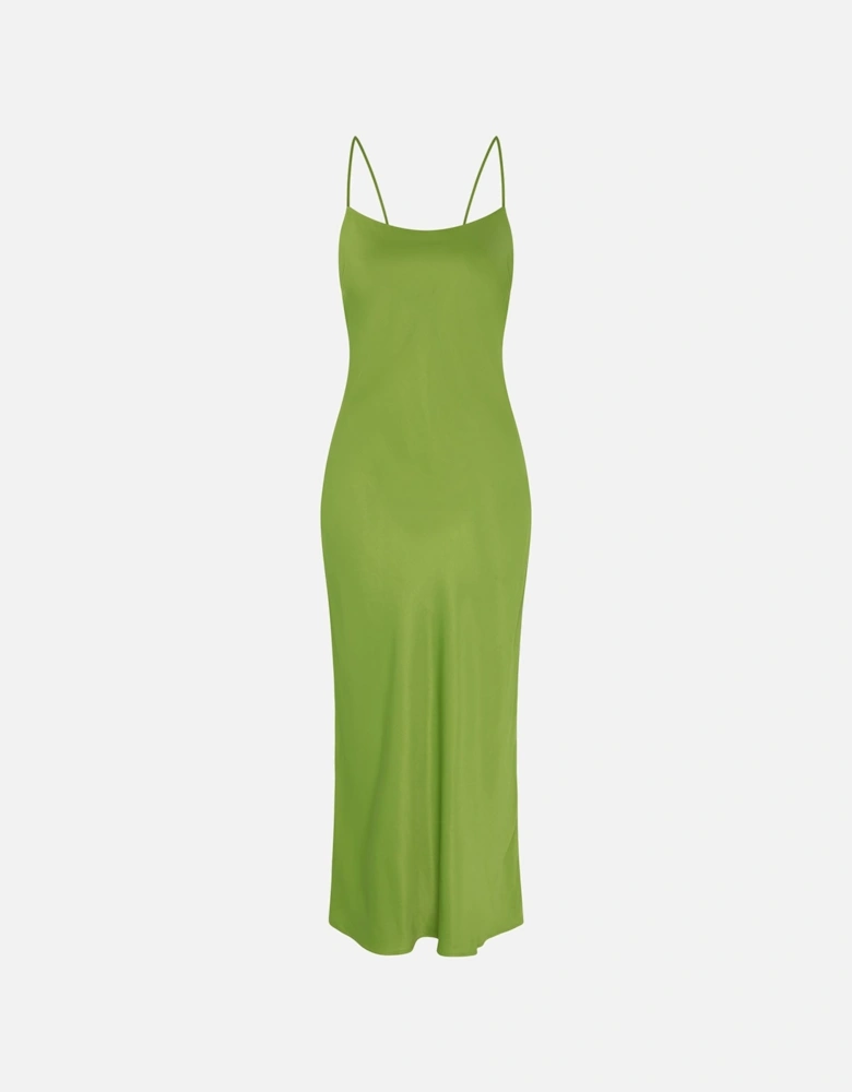 Walsh Slip Dress in Green