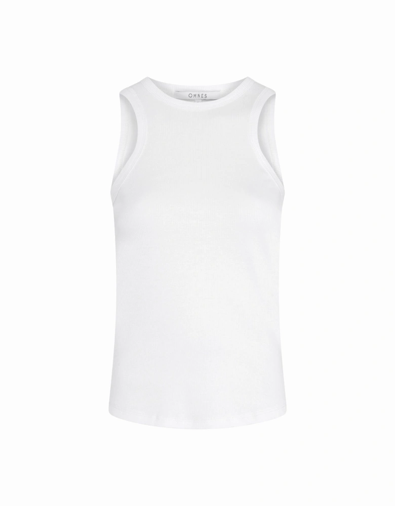 Raven Racer Vest in White