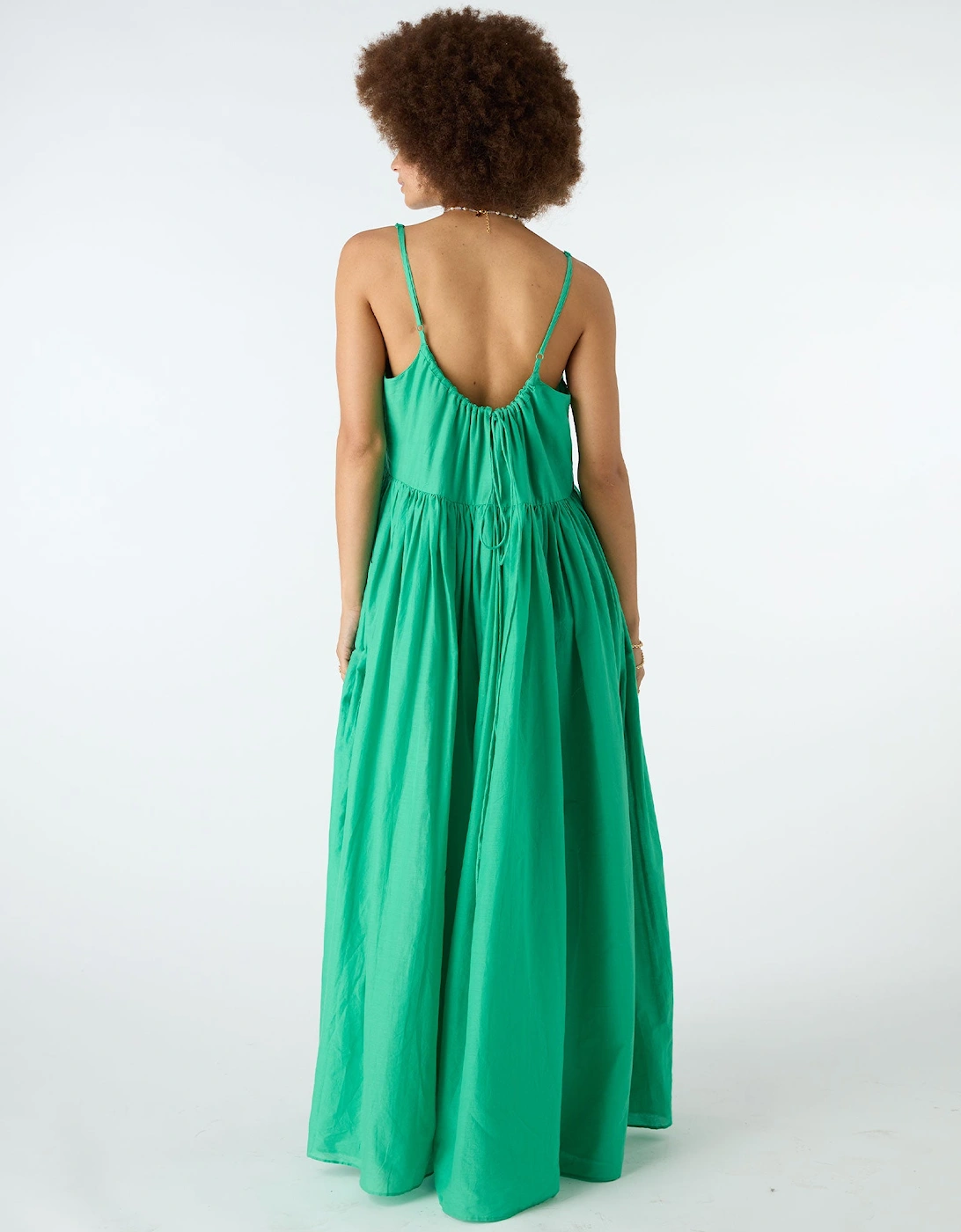 Thora Maxi Dress in Green