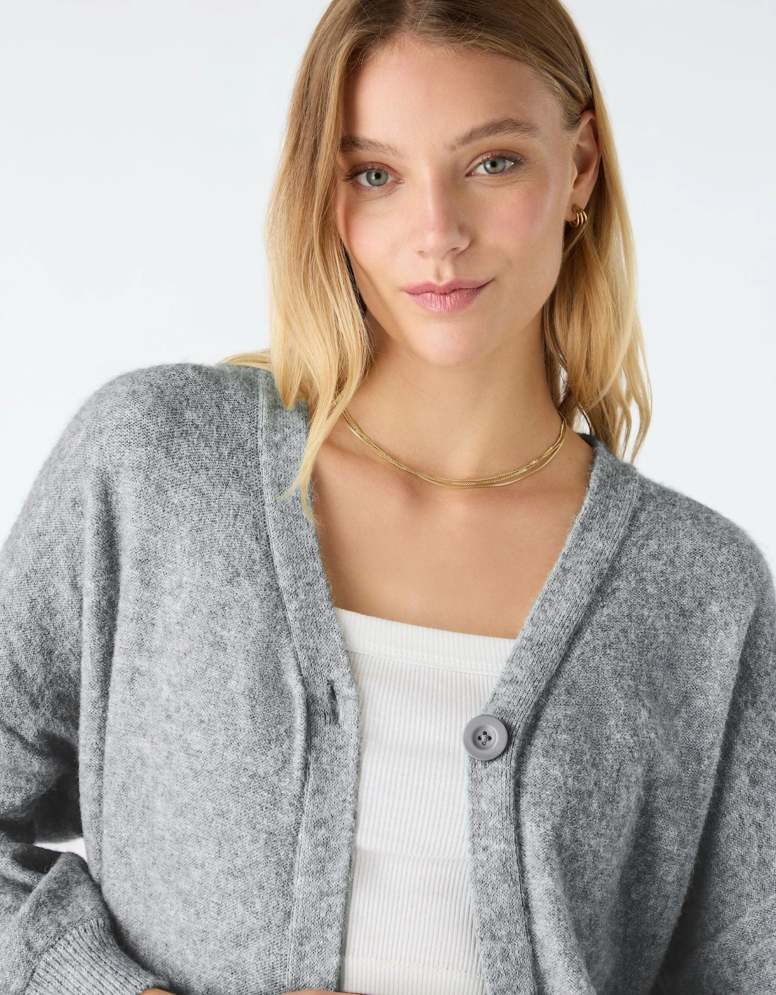 Honor Cardigan in Grey