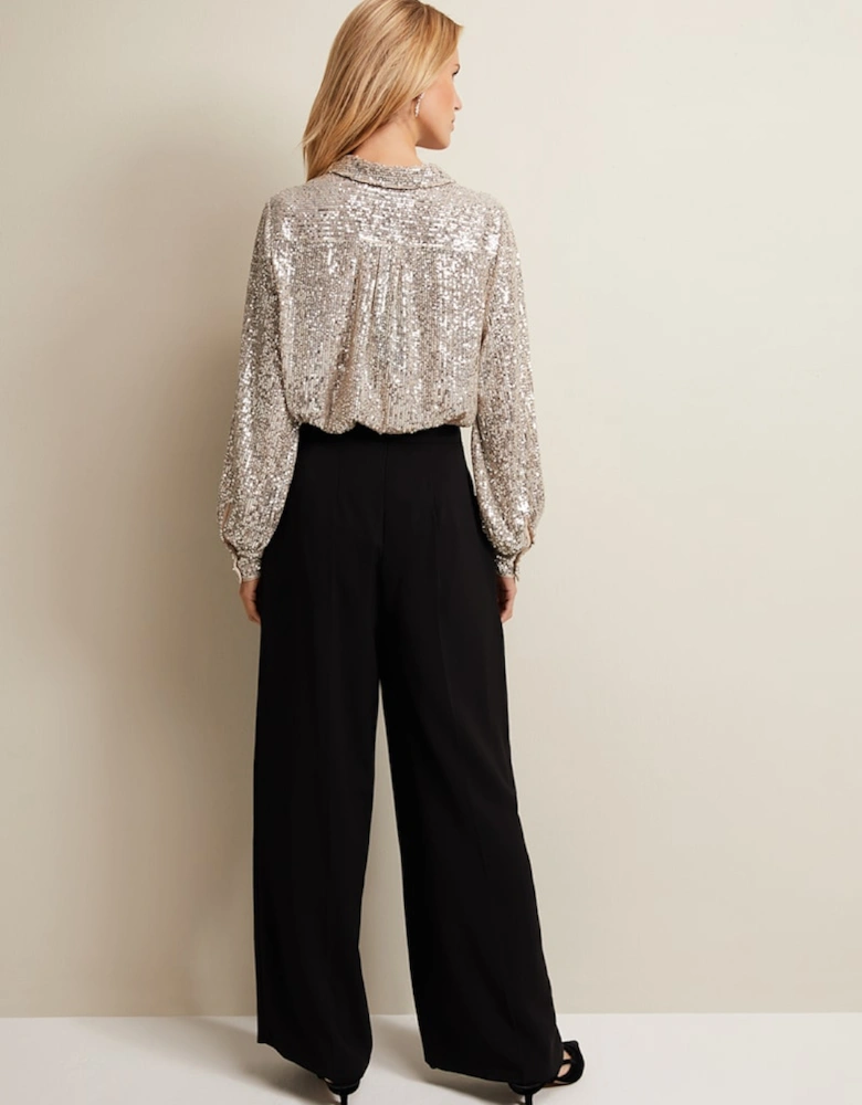 Florentine Wide Leg Trousers