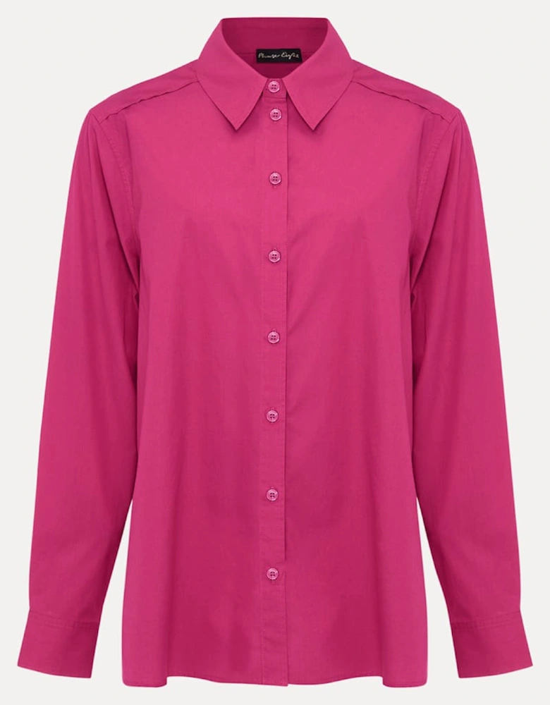 Pink Cotton Shirt