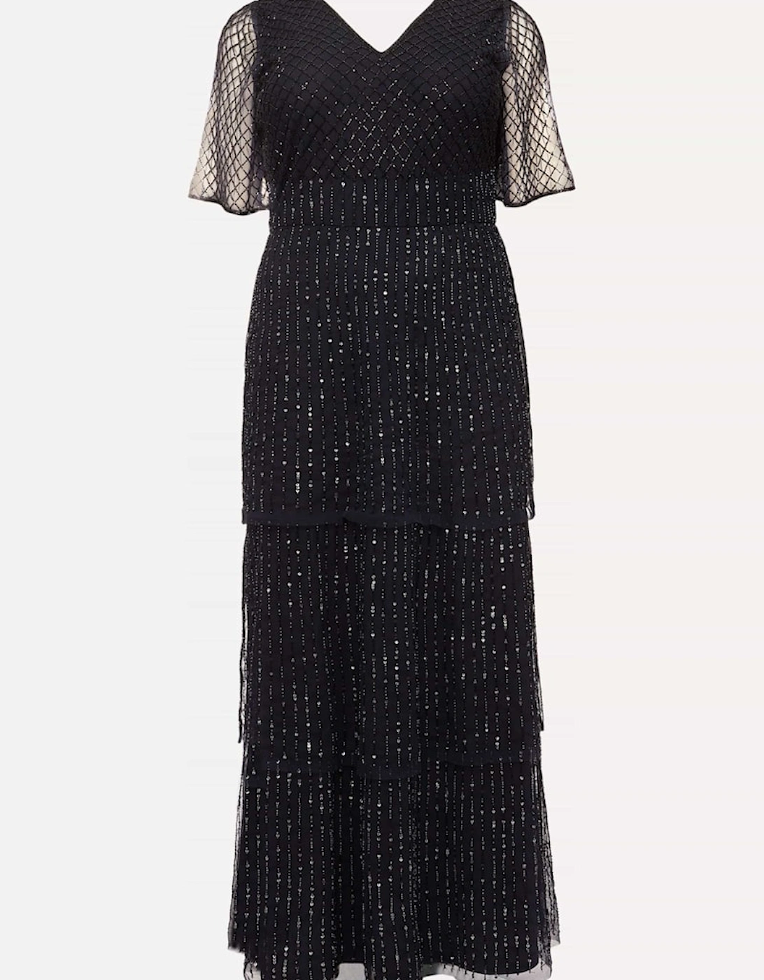 Sascha Beaded Maxi Dress