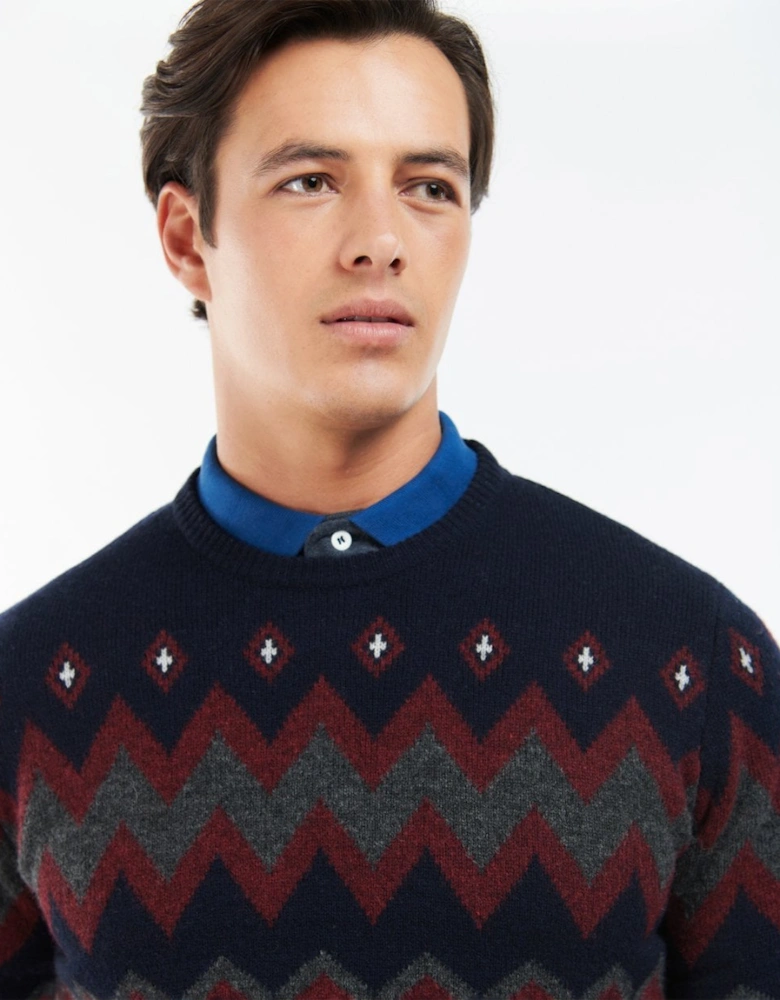 Regis Mens Fairisle Jumper