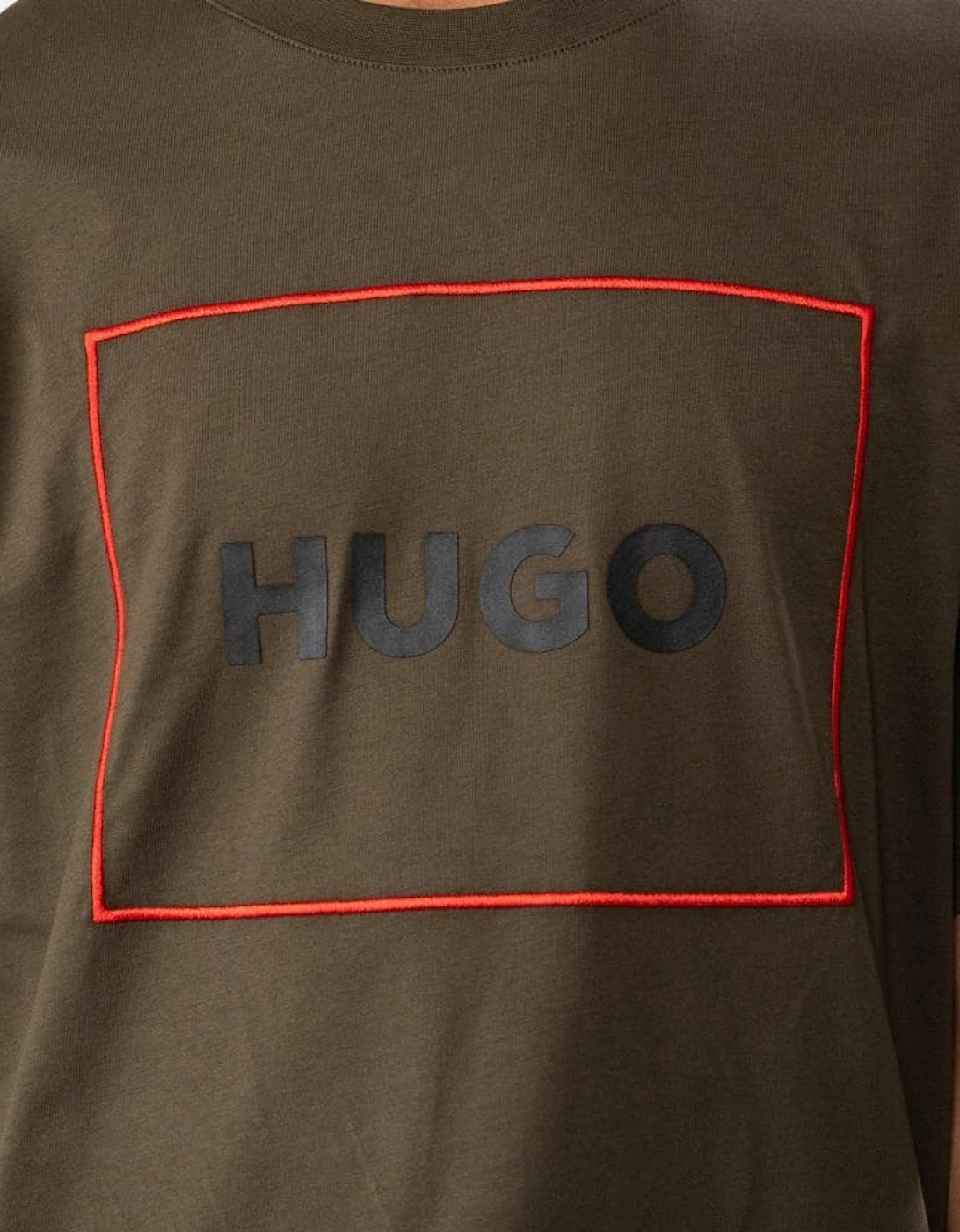 HUGO Dumex Box Logo Mens T-Shirt