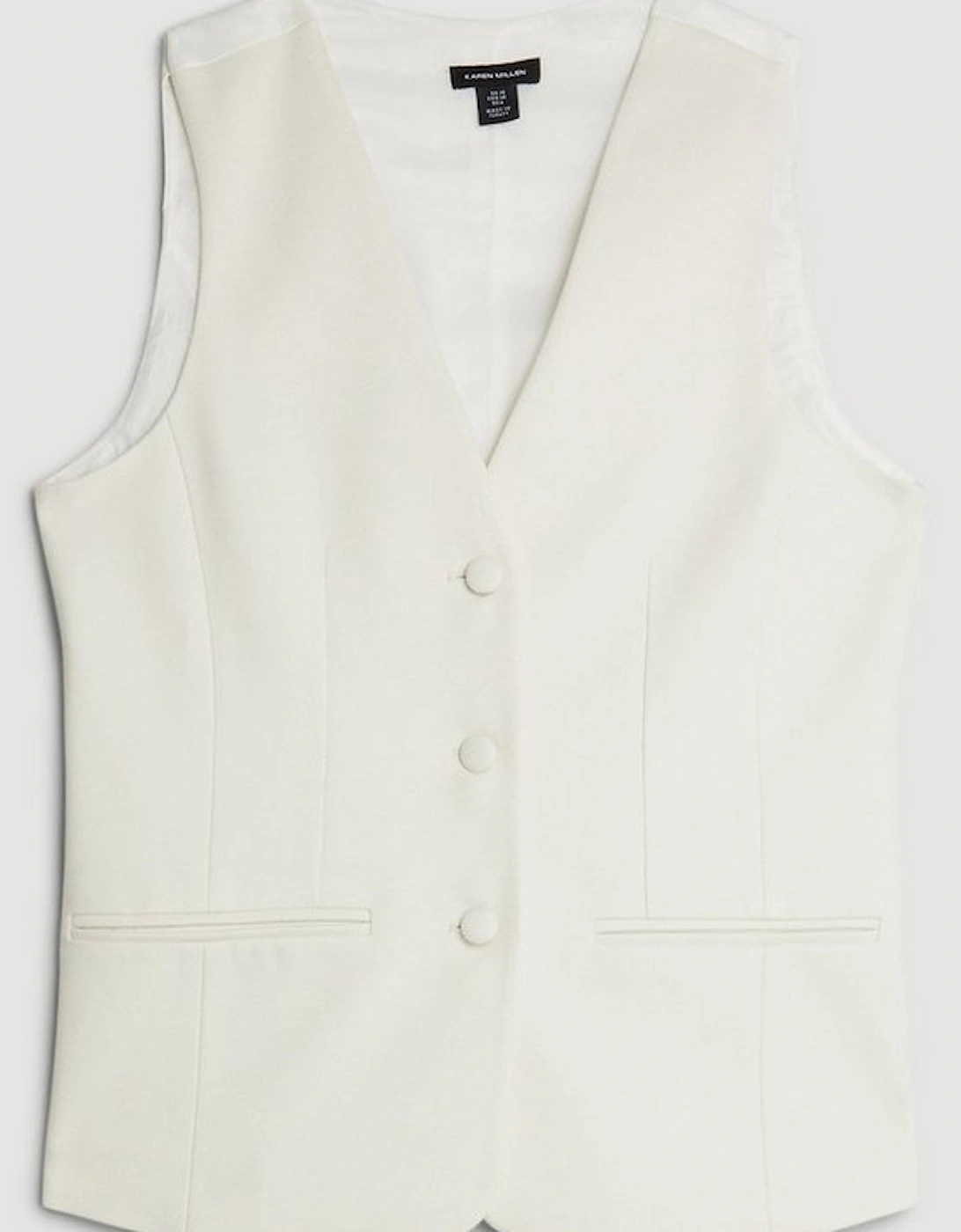 Tailored Premium Twill Single Breasted Waistcoat