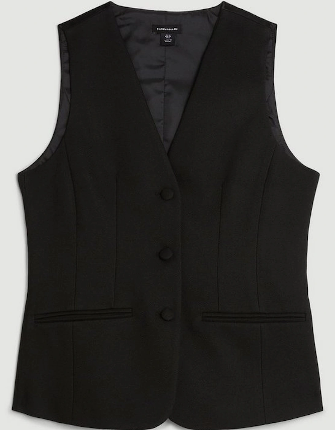 Tailored Premium Twill Single Breasted Waistcoat