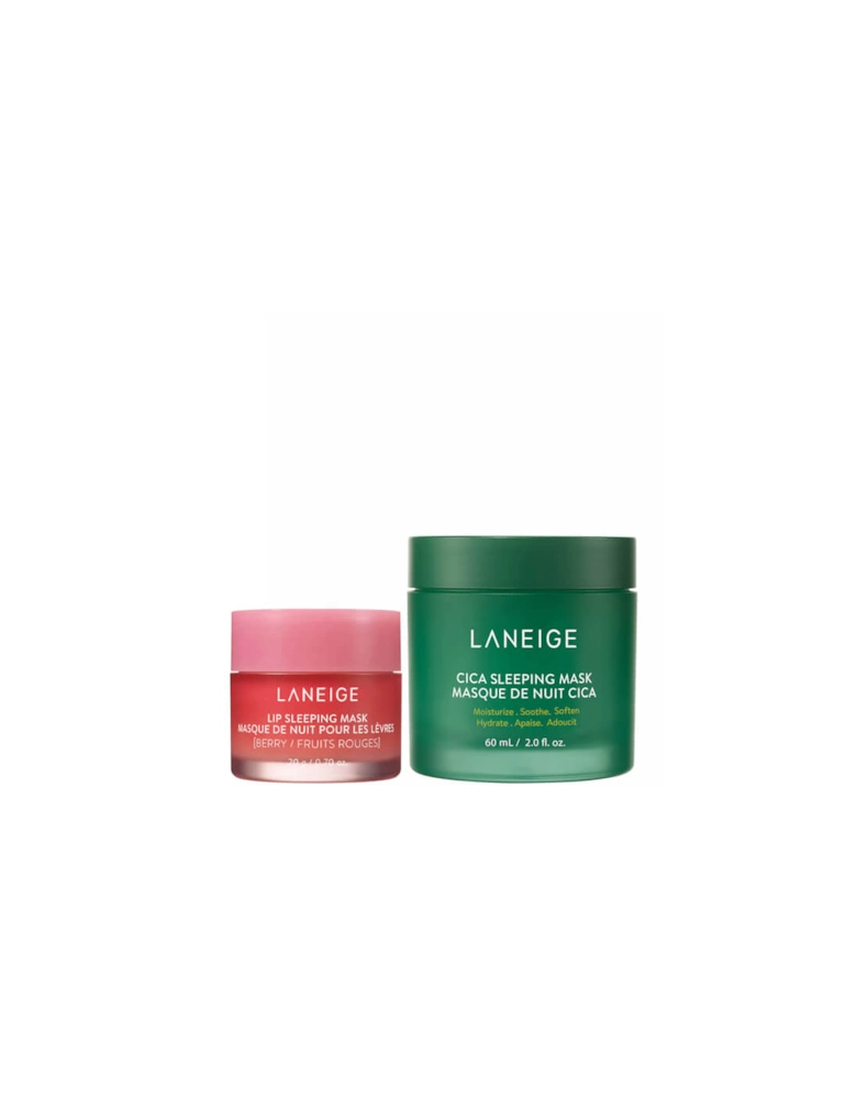 Beauty Sleep Essentials Face and Lip Sleeping Mask Duo (Worth £50.00)