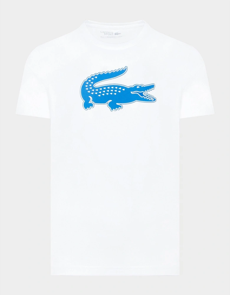 Mens 3D Print Crocodile Breathable Jersey T-Shirt