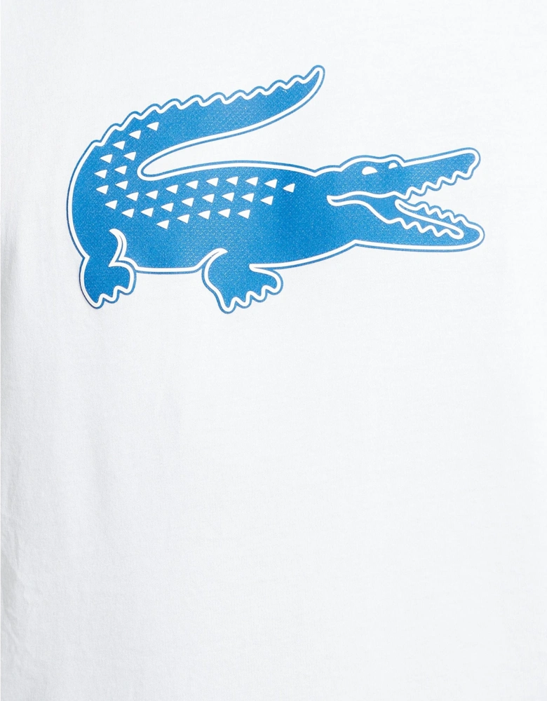 Mens 3D Print Crocodile Breathable Jersey T-Shirt