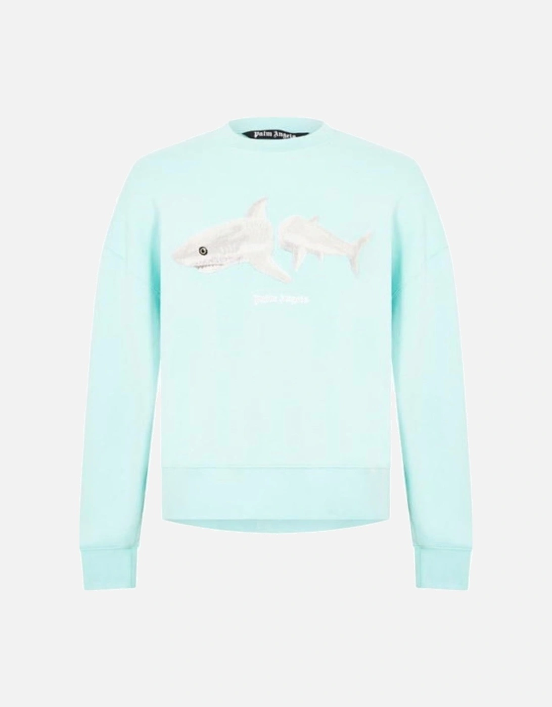 Kill The Shark Logo Light Blue Sweater, 3 of 2