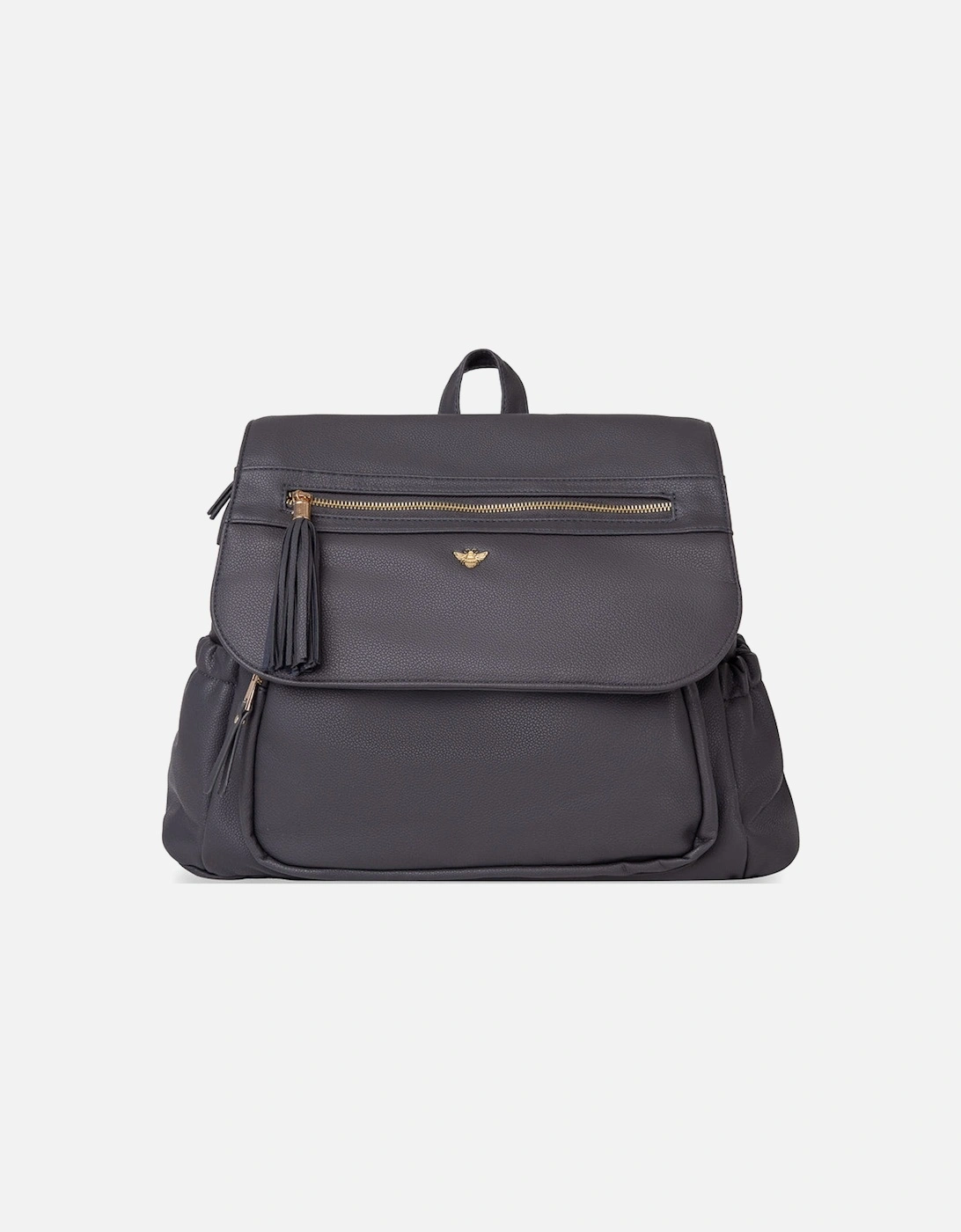 Vegan Leather Lilli Changing Bag™? - Smoke Grey