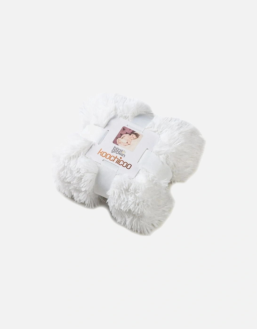 Fluffy Baby Blanket - Ice White - Koochicoo™?