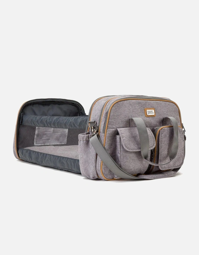 Baby Travel Crib Changing Bag - Windsor Grey - POD ®