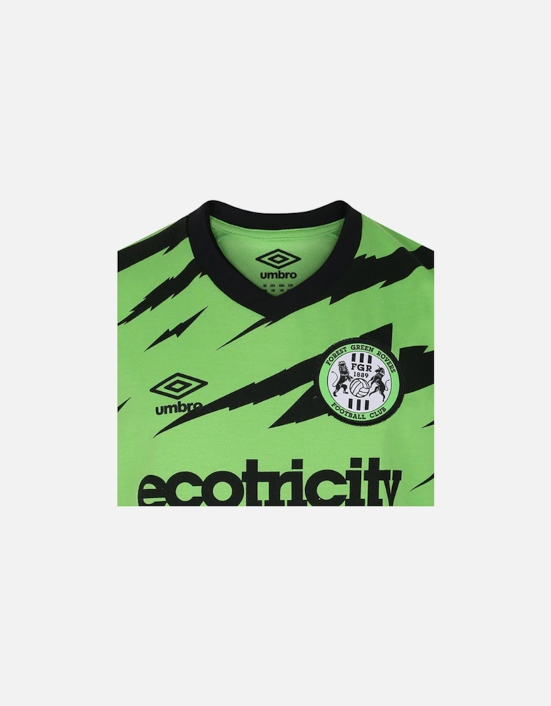 Childrens/Kids 23/24 Forest Green Rovers FC Home Jersey