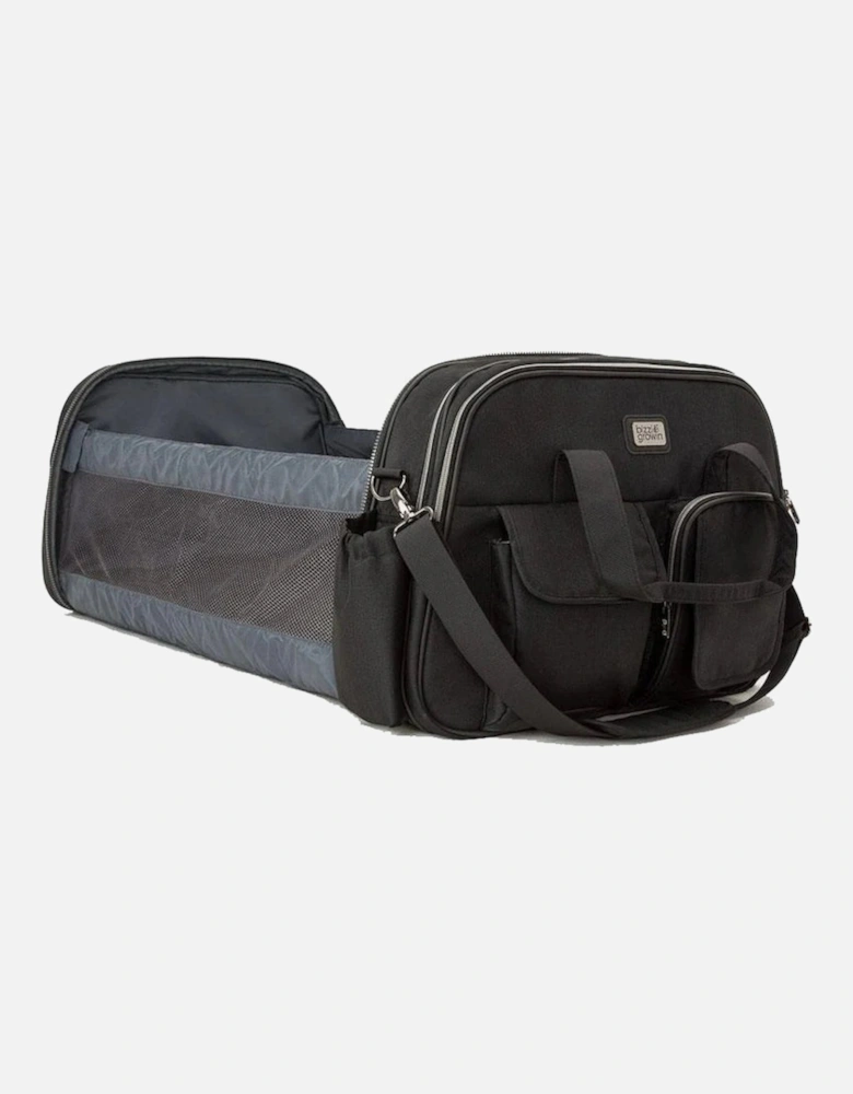 Baby Travel Crib Changing Bag - Chelsea Black - POD ®