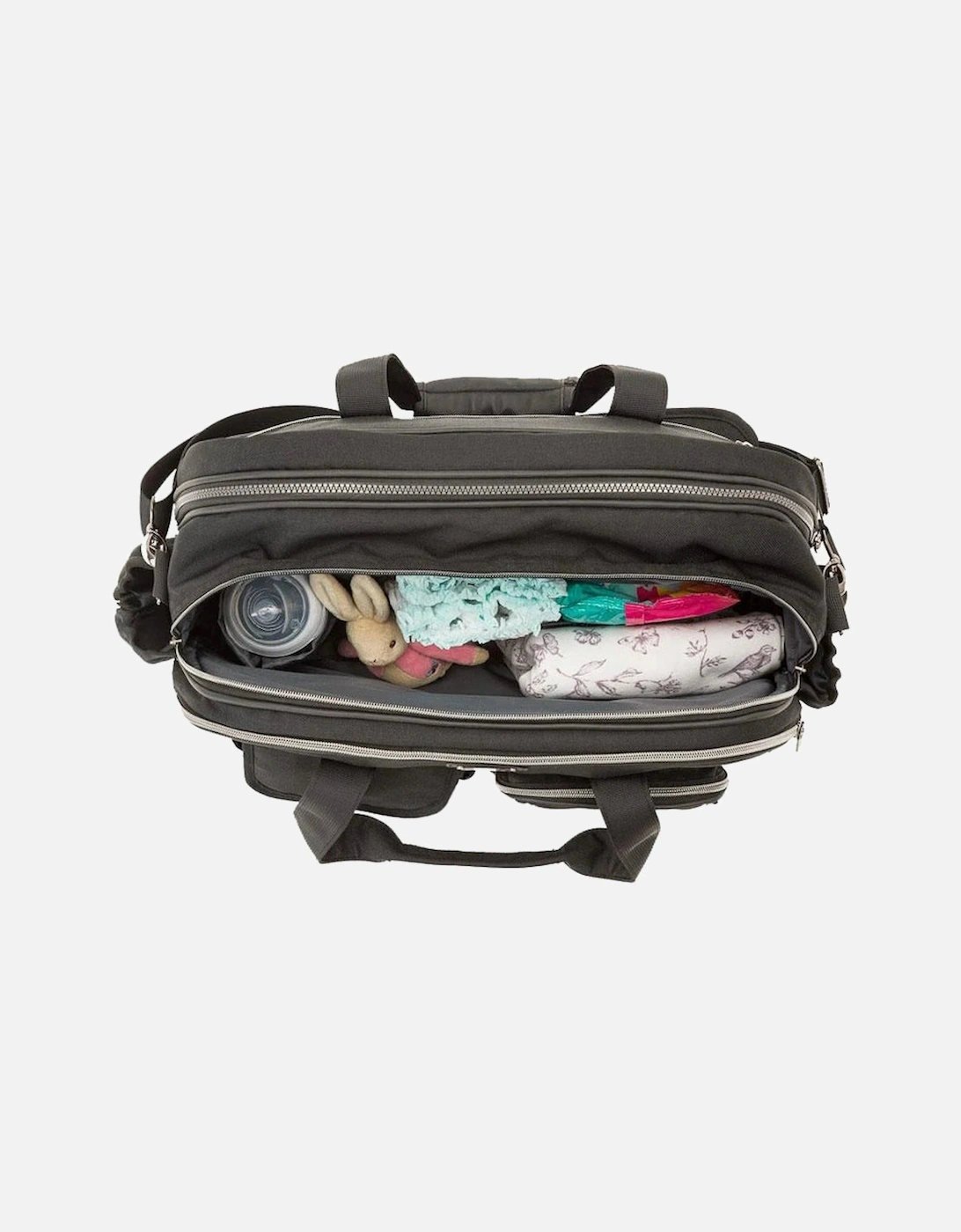 Baby Travel Crib Changing Bag - Chelsea Black - POD ®
