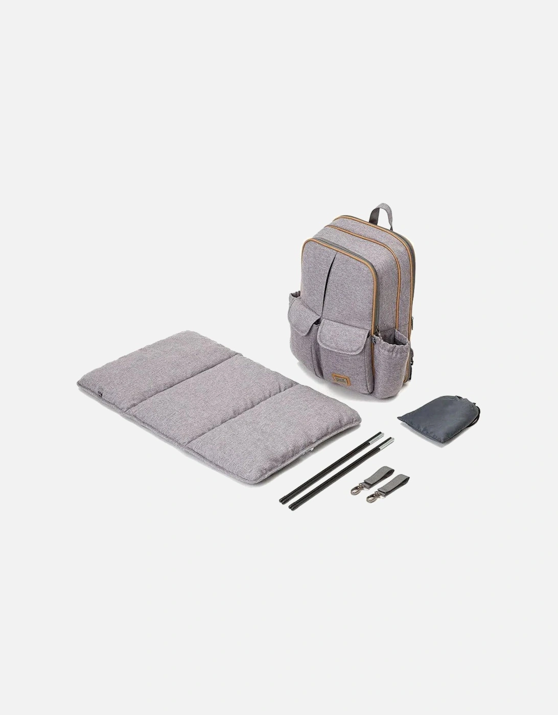 Baby Travel Crib Changing Rucsac - Windsor Grey - RucPOD ®