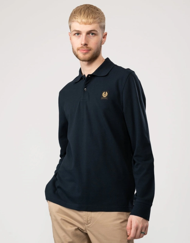 Long Sleeved Mens Essentials Polo