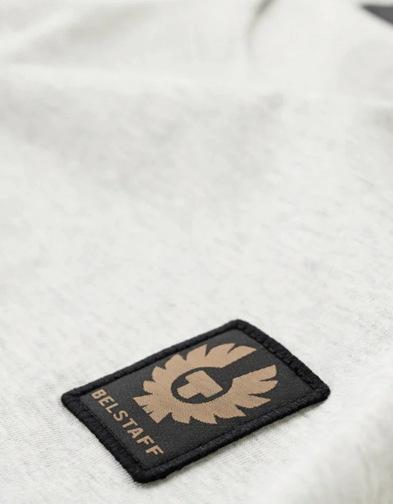 Short Sleeved Mens Logo Patch T-Shirt